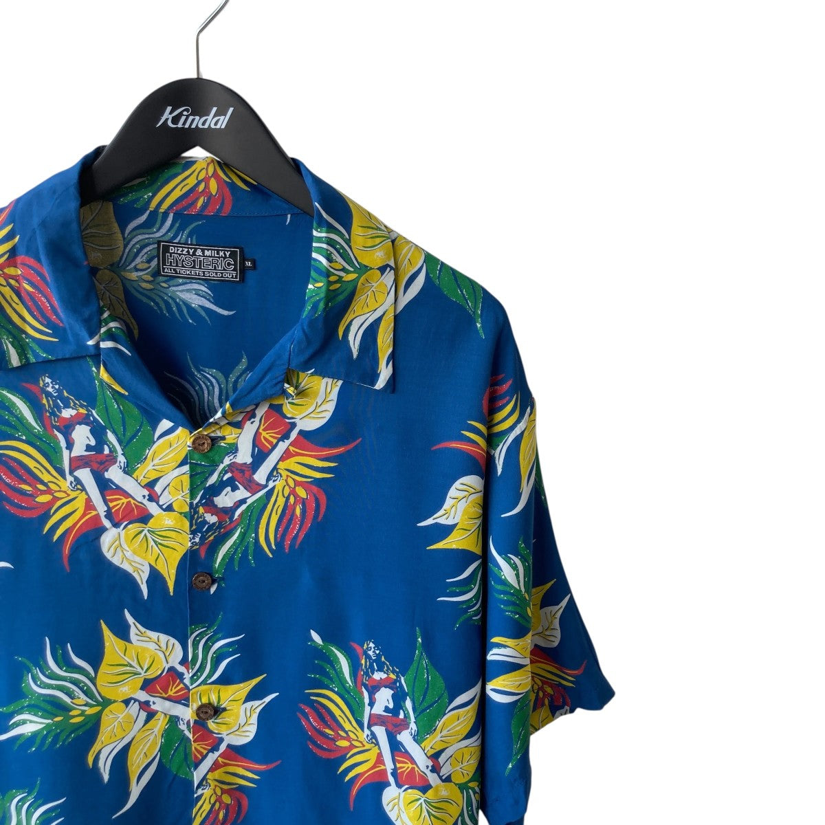 Hysteric Glamour TROPIC LADYLAND柄半袖シャツ02241AH11 古着・中古-3枚目のアイテム画像