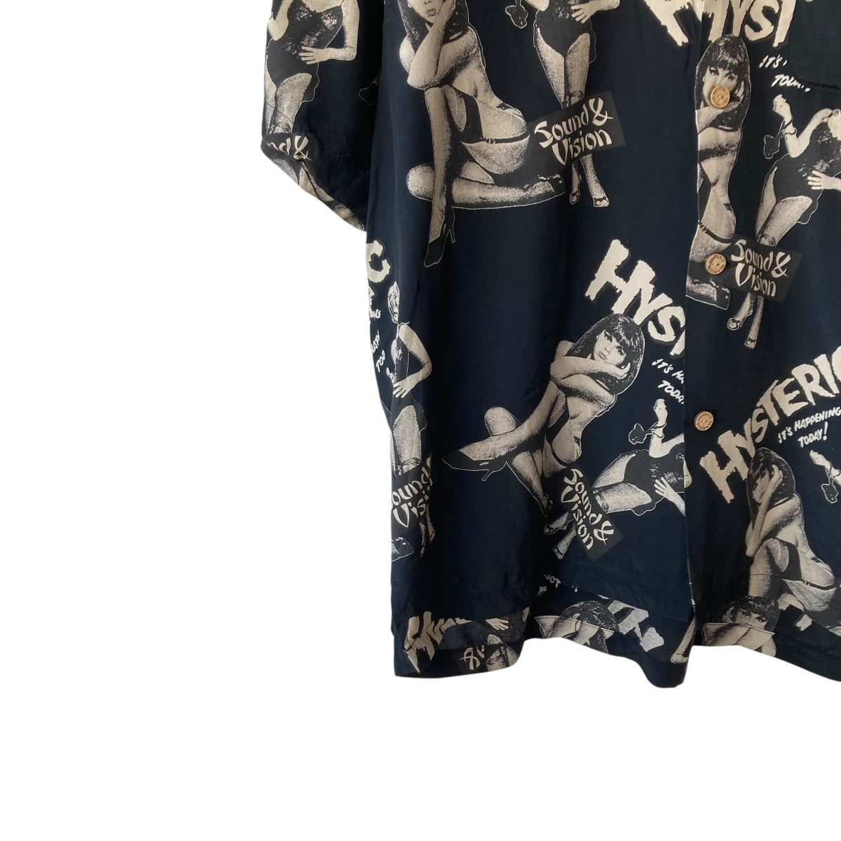 Hysteric Glamour(ヒステリックグラマー) MONDO VISION柄半袖