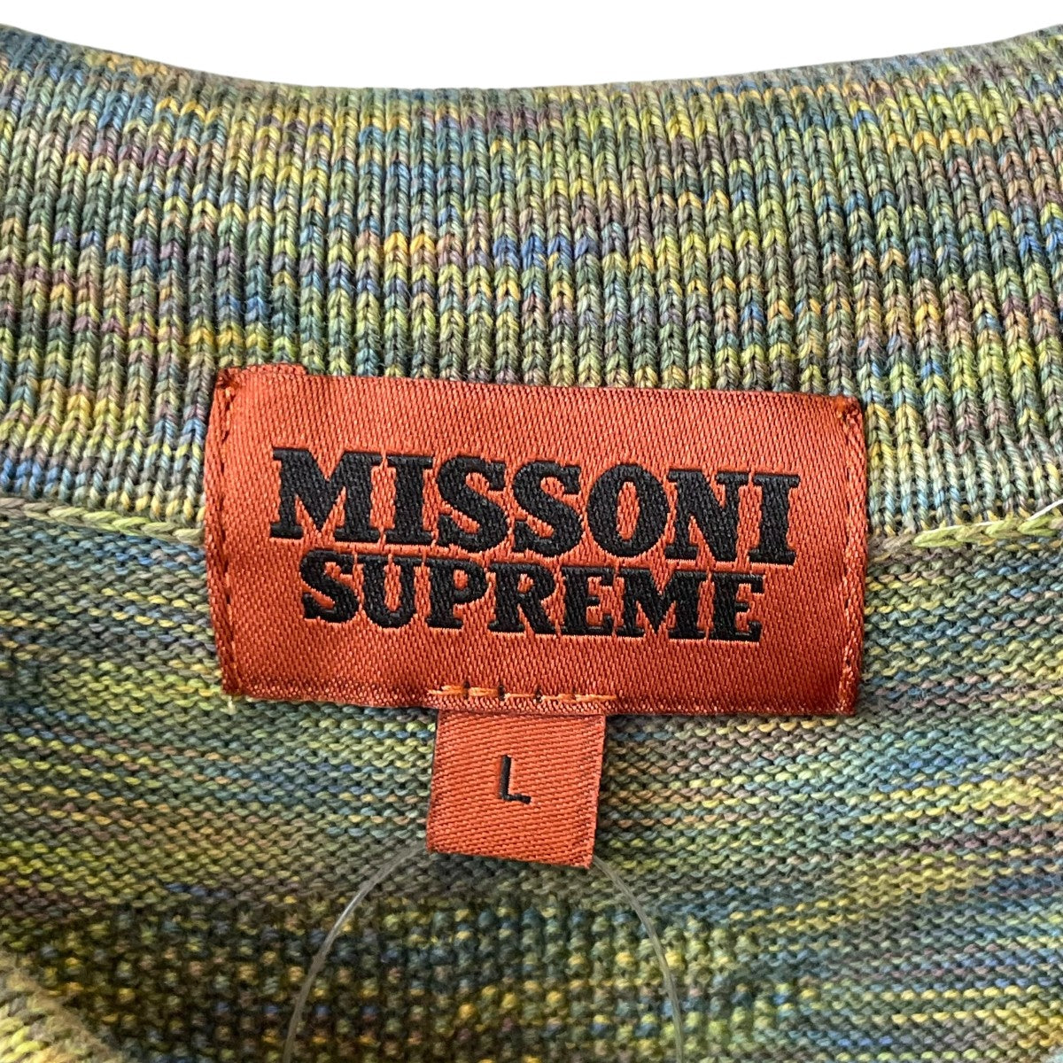 Supreme(シュプリーム) Missoni Zip L／S Polo長袖ポロシャツ
