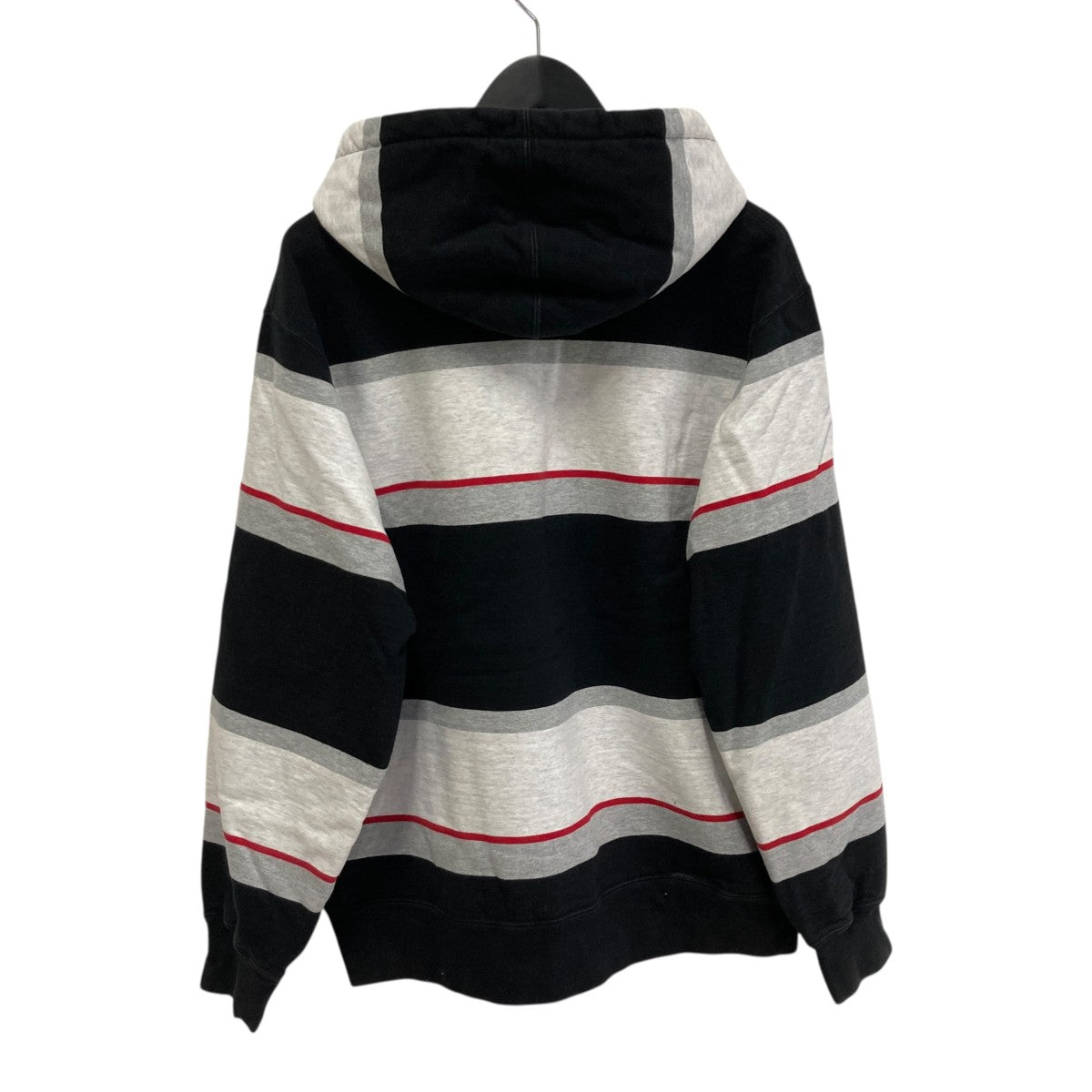 supreme ボーダー パーカー Supreme(シュプリーム) ボーダーパーカー ブラック×ホワイト