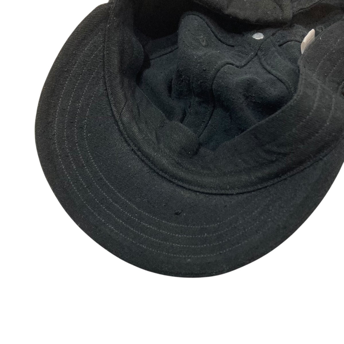 Comoli シルクネップ キャップ Black 黒　コモリ　キャップ COMOLI / コモリ | シルクネップ キャップ - Black | 通販