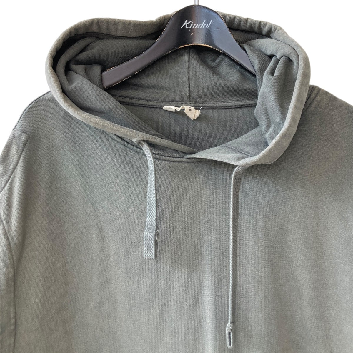 T／SEHNE FRONT LAYERED OVERSIZED HOODIEレイヤード プルオーバーパーカー 古着・中古-3枚目のアイテム画像