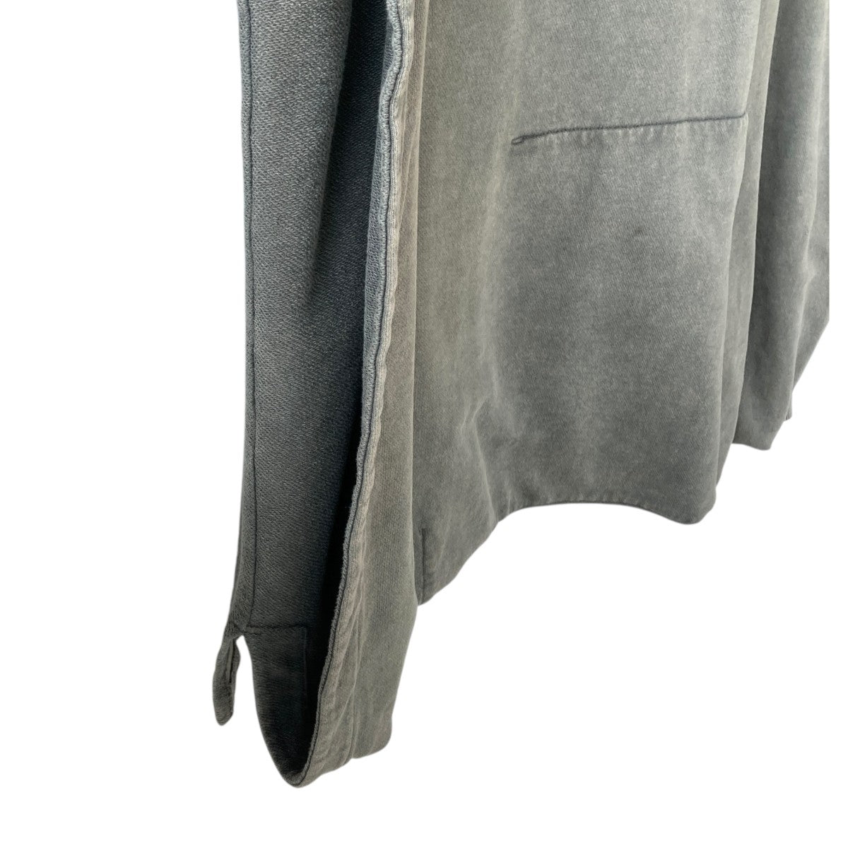 T／SEHNE FRONT LAYERED OVERSIZED HOODIEレイヤード プルオーバーパーカー 古着・中古-4枚目のアイテム画像