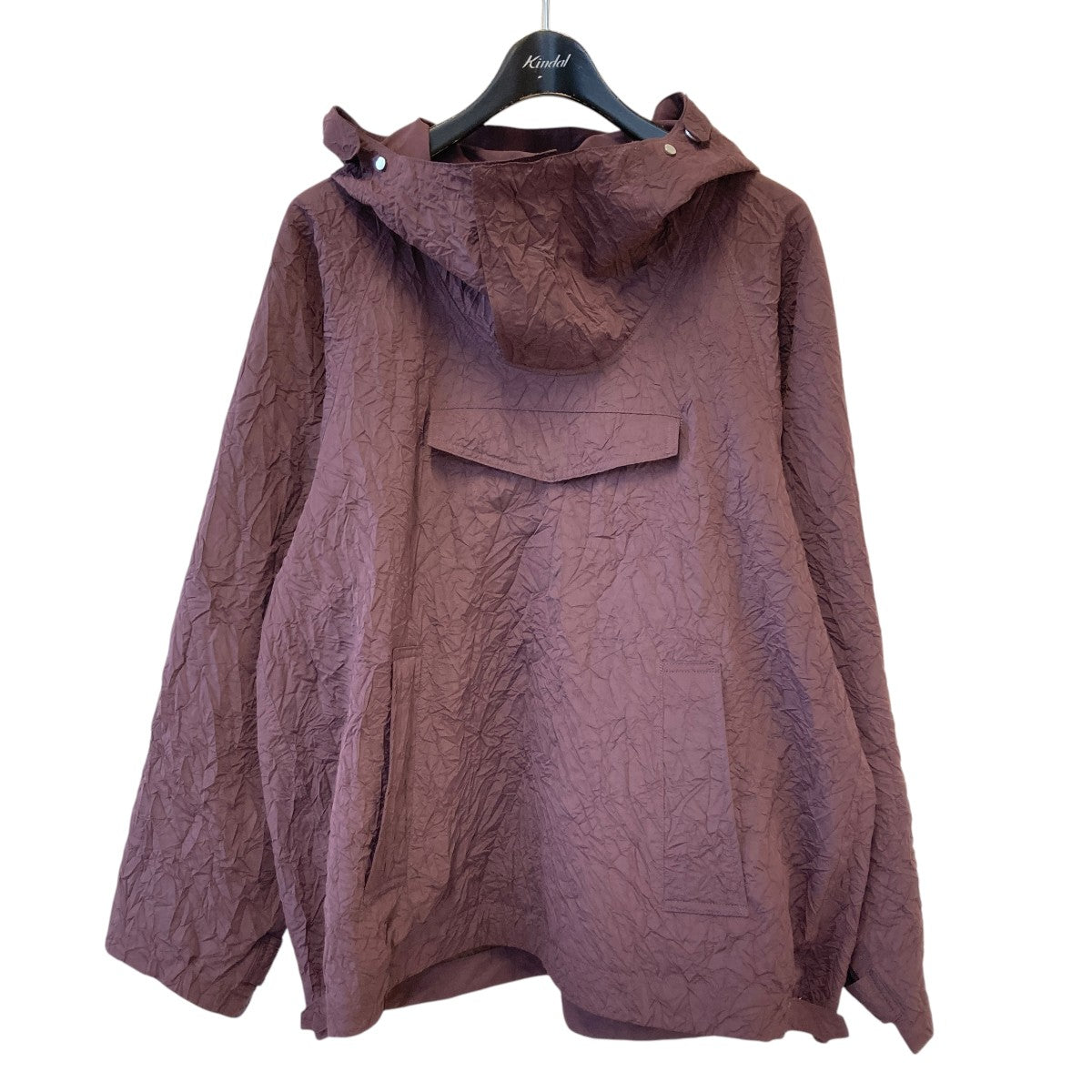 HORTENSE Wrinkled Anorak ParkerアノラックパーカーH03BL001 古着・中古-1枚目のアイテム画像