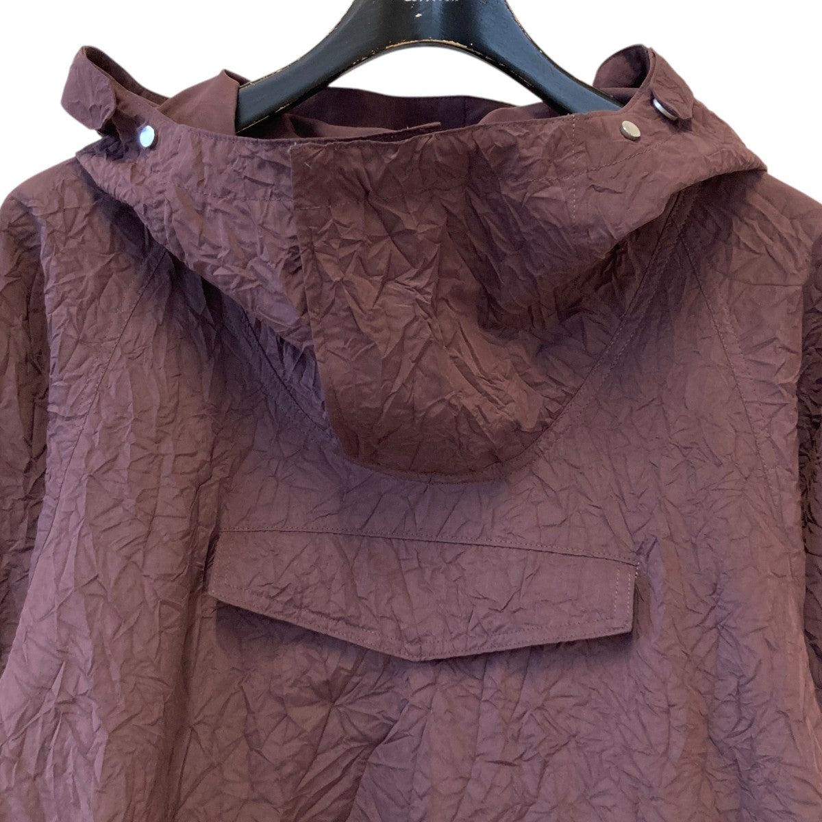 HORTENSE Wrinkled Anorak ParkerアノラックパーカーH03BL001 古着・中古-3枚目のアイテム画像