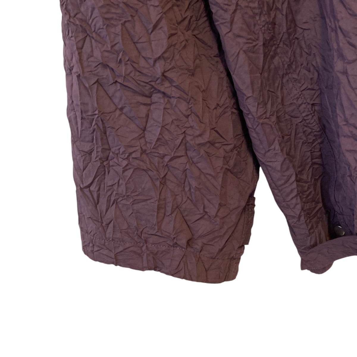 HORTENSE Wrinkled Anorak ParkerアノラックパーカーH03BL001 古着・中古-4枚目のアイテム画像