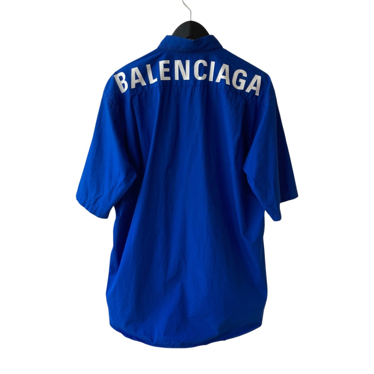 BALENCIAGA バックロゴシャツ ライトブルーサイズ38 XL相当 BALENCIAGA バックロゴシャツ ライトブルーサイズ38 XL相当