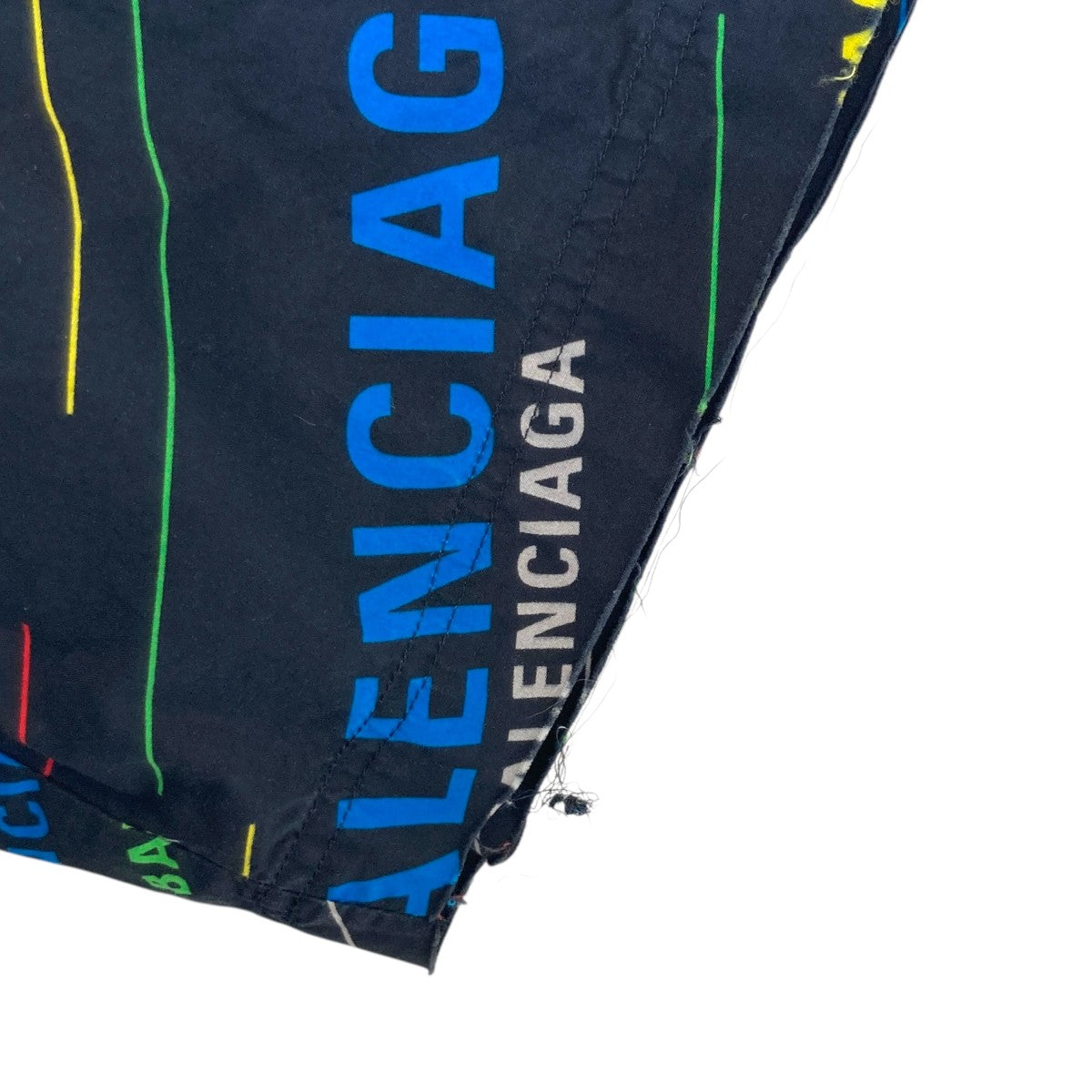 BALENCIAGA(バレンシアガ) 総柄ロゴ 半袖シャツ556869 556869