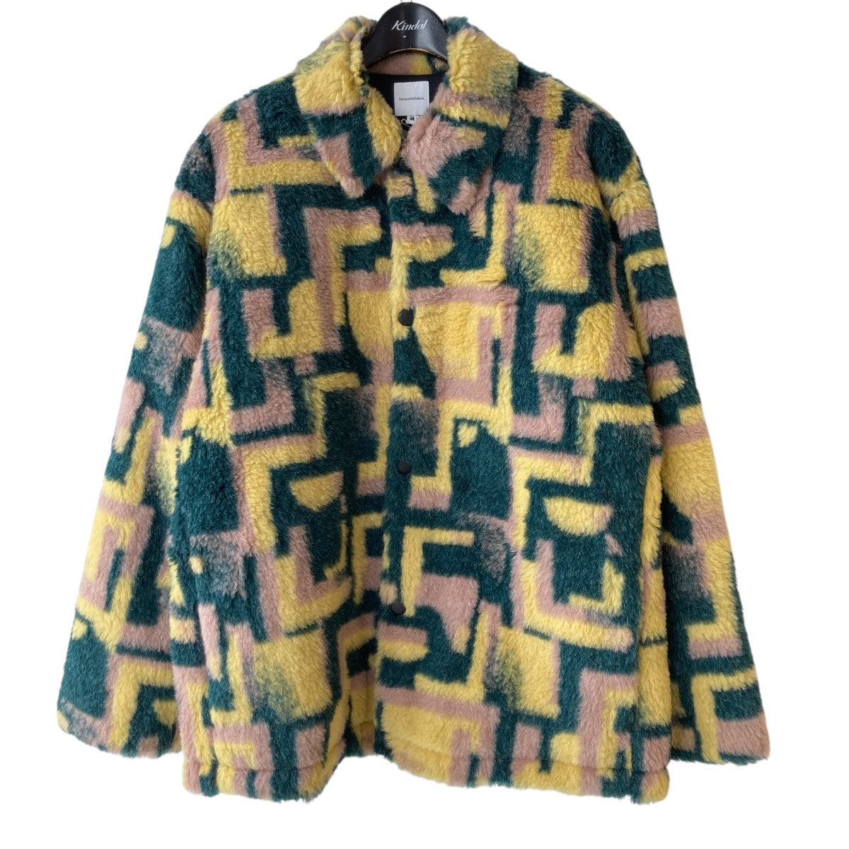 24AWFUR COACH JACKET総柄ファーコーチジャケット24AW-JKH-004