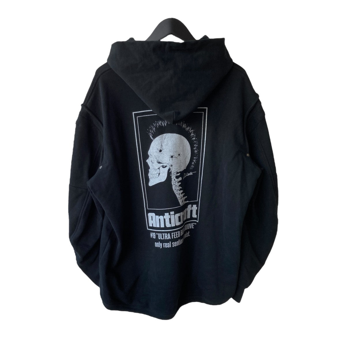 Always パーカー S Azuma(アズマ) SKULL WORK SWEAT PARKAパーカー24AH-CS-01 24AH-CS-01