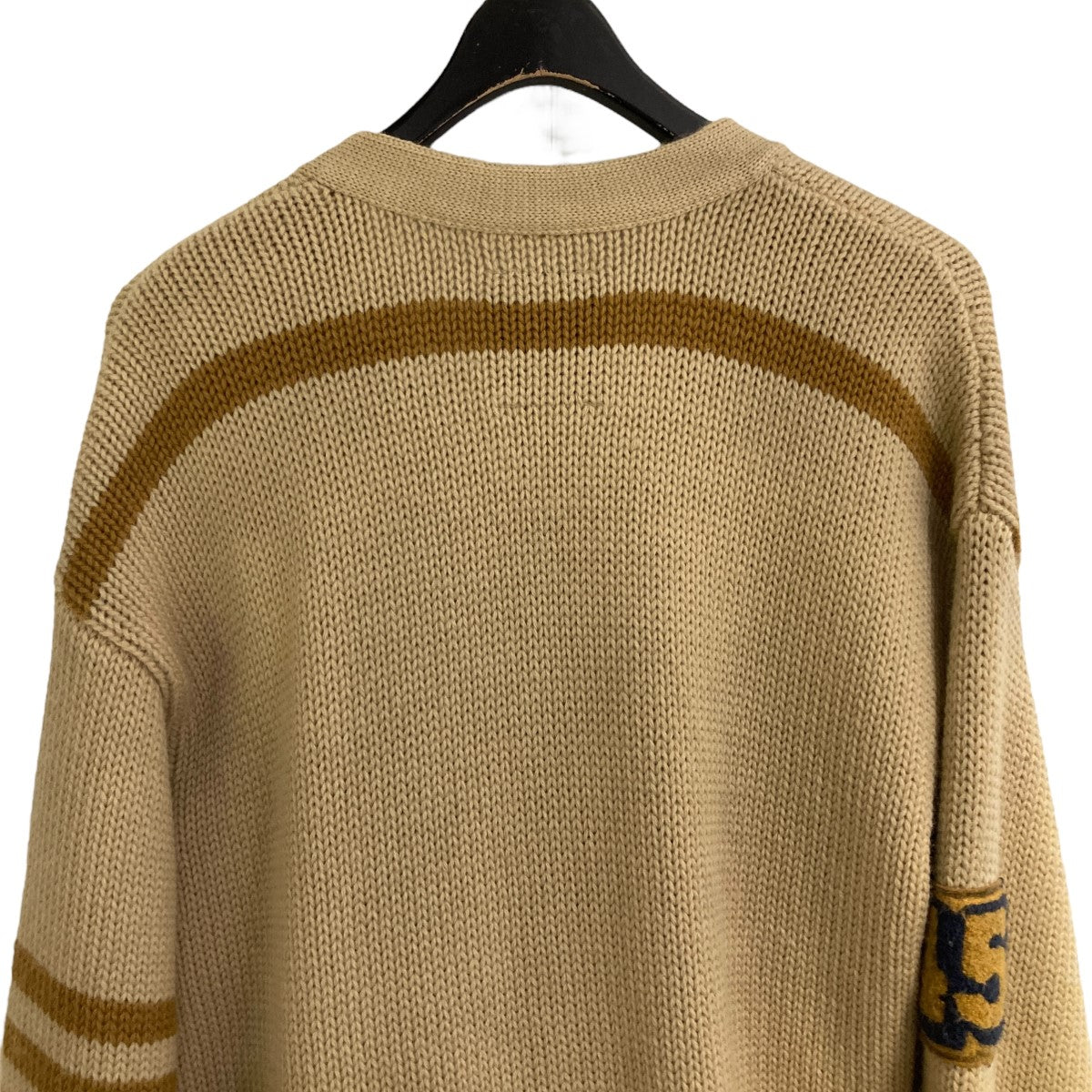 BOWWOW(バウワウ) RECOGNIZE LETTERED CARDIGANニットカーディガン