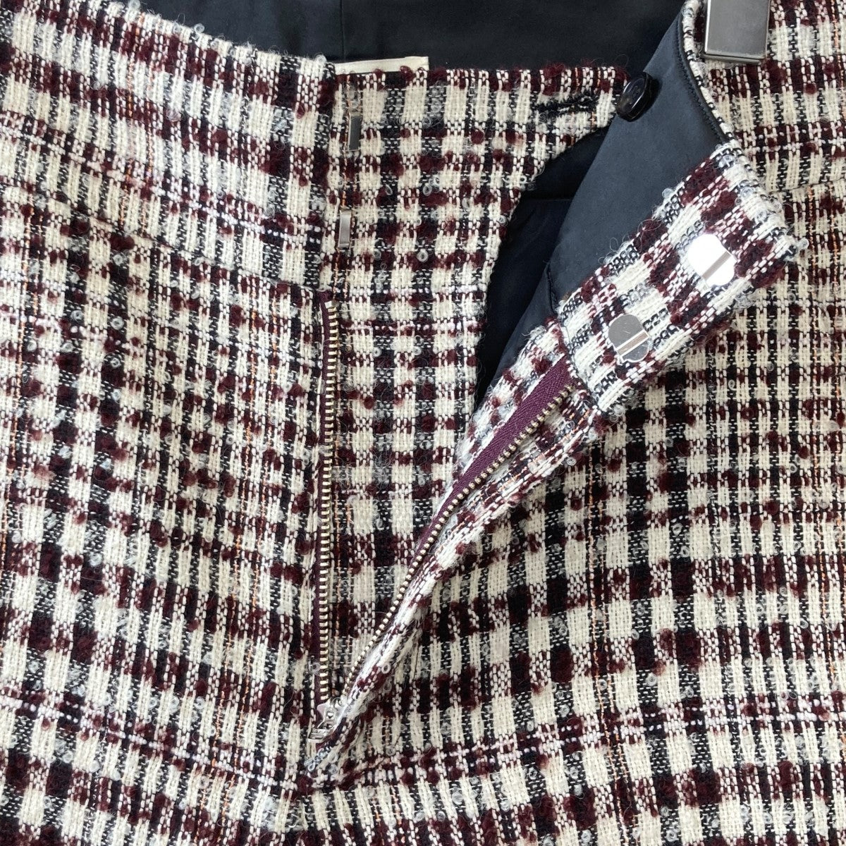 SHUSHU／TONG 古着・中古 シュシュ／トングのツイードショートパンツです。
