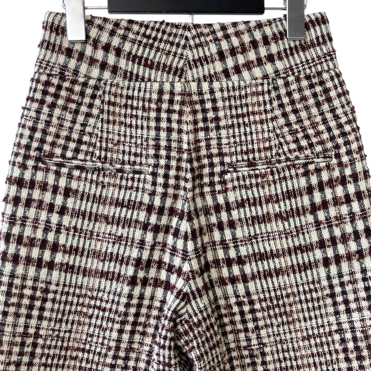 SHUSHU／TONG 古着・中古 シュシュ／トングのツイードショートパンツです。