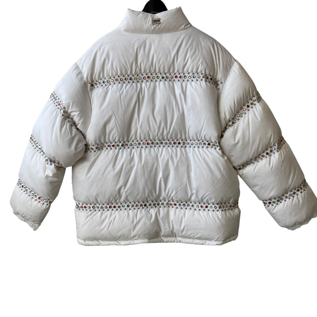 studded puffer jacket 中綿ジャケット