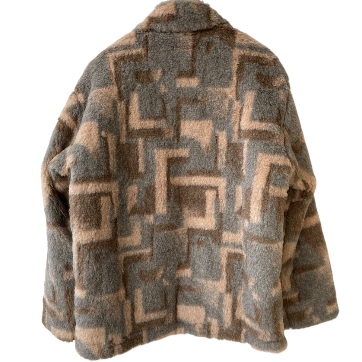 SASQUATCHfabrix． 24AWアルパカ混ボアジャケット 古着・中古-2枚目のアイテム画像