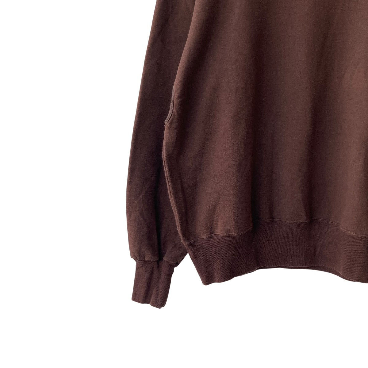 GOOD ENOUGH(グッドイナフ) 穴あきトレーナー ブラウン サイズ M