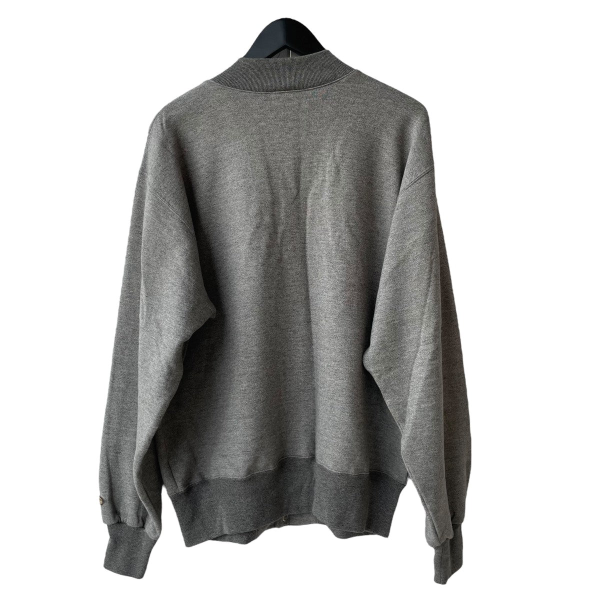 GOOD ENOUGH グレー/レッド カーディガン GOOD ENOUGH(グッドイナフ) グッドイナフ カーディガン グレー
