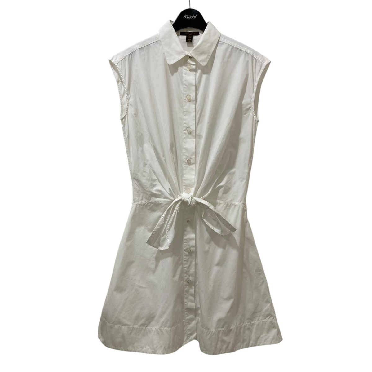 LOUIS VUITTON ノースリーブシャツワンピース 古着・中古-1枚目のアイテム画像