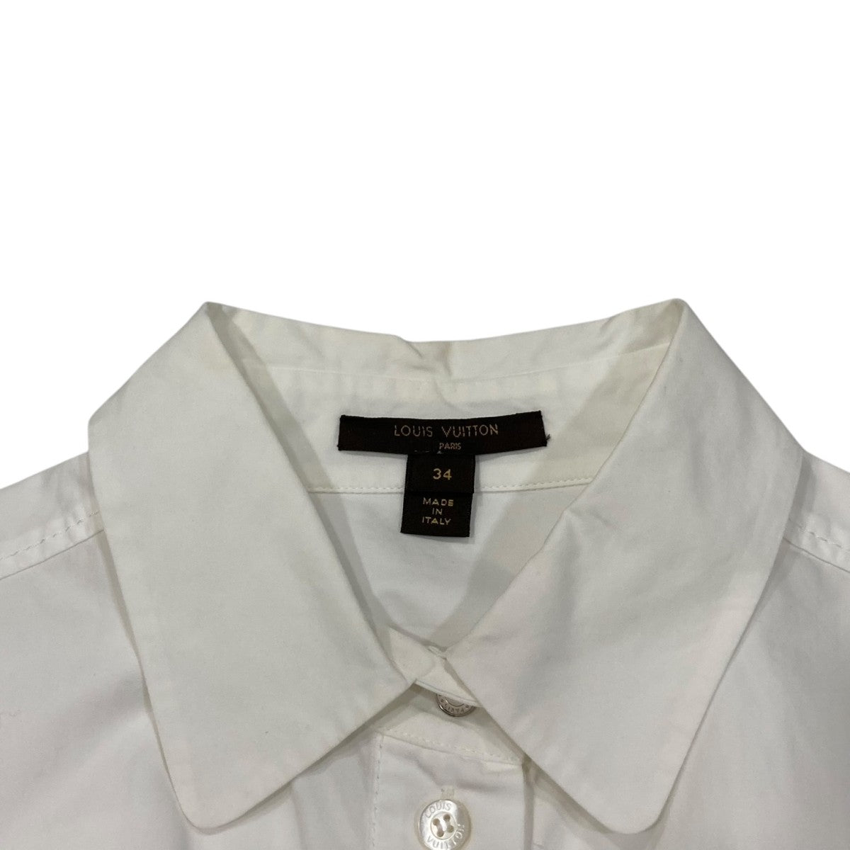 LOUIS VUITTON ノースリーブシャツワンピース 古着・中古-5枚目のアイテム画像