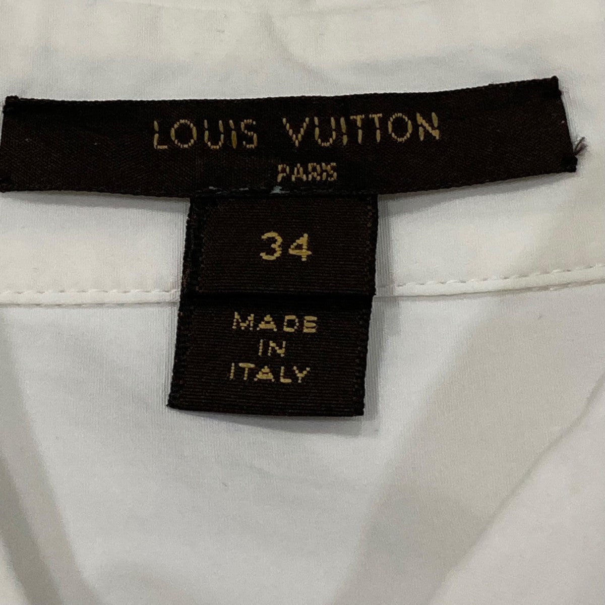 LOUIS VUITTON ノースリーブシャツワンピース 古着・中古-8枚目のアイテム画像