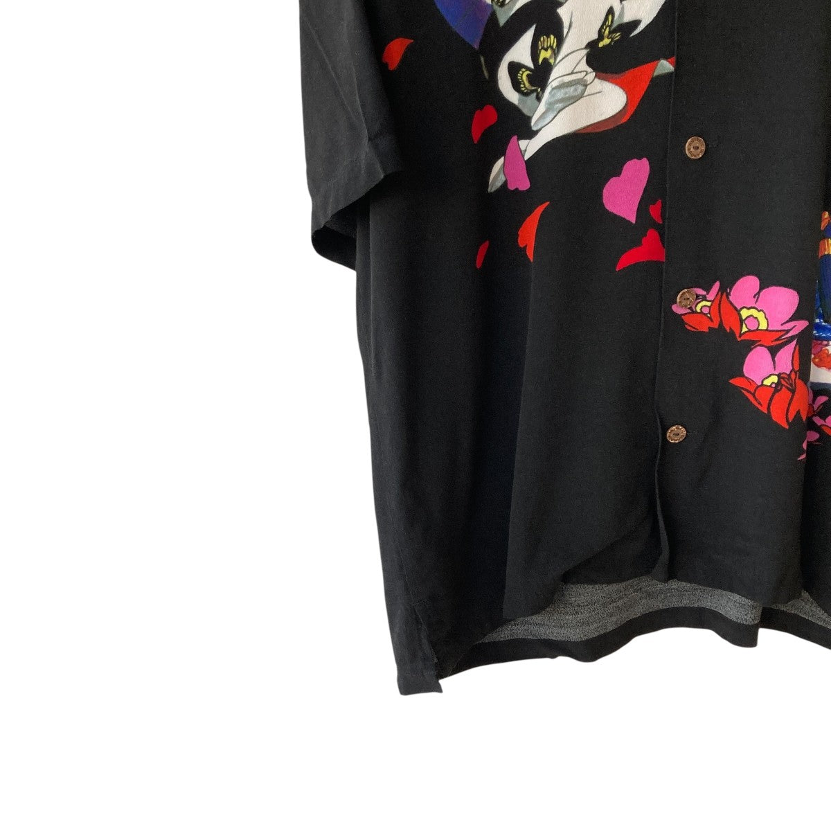 Hysteric Glamour 20SSKAZUO KAMIMURA 修羅雪姫柄半袖シャツ02202AH08 古着・中古-4枚目のアイテム画像