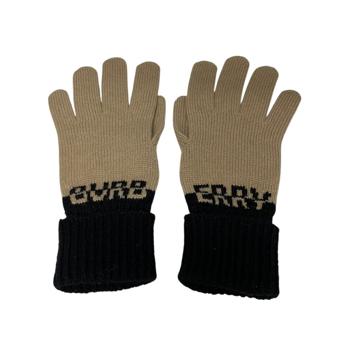 BURBERRY ベージュ ブラック 手袋 BURBERRY(バーバリー) 手袋 ベージュ｜【公式】カインドオルオンライン