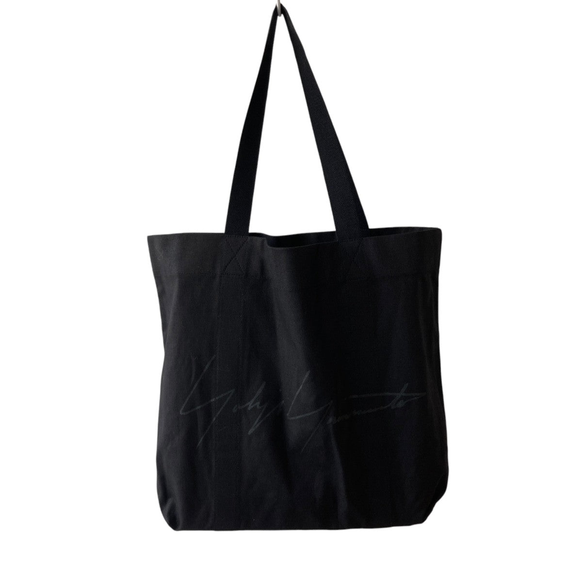 YOHJI YAMAMOTO ヨウジヤマモト トートバッグ 黒 2001325Y0039 YOHJI YAMAMOTO(ヨウジヤマモト) レザートートバッグ ブラック