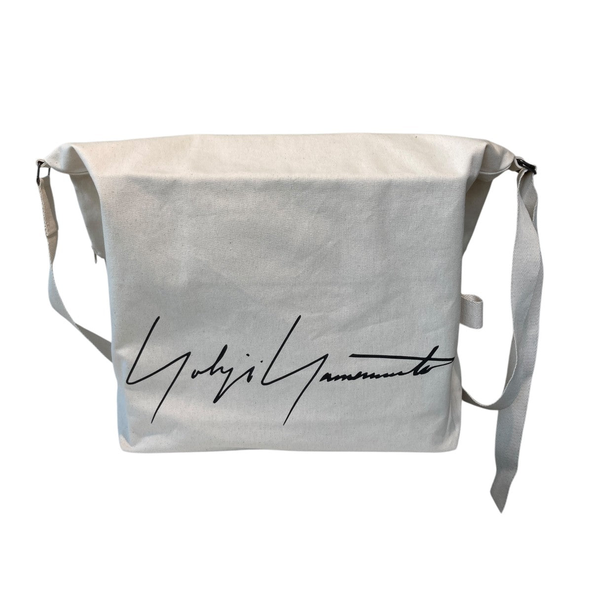 YOHJI YAMAMOTO(ヨウジヤマモト) シグネチャーロゴキャンバス