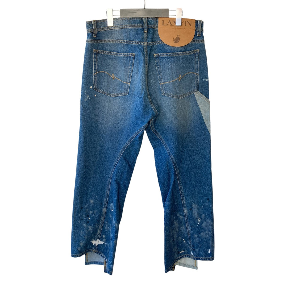 LANVIN×GALLERY DEPT 再構築 クロップドデニムパンツ4100009329