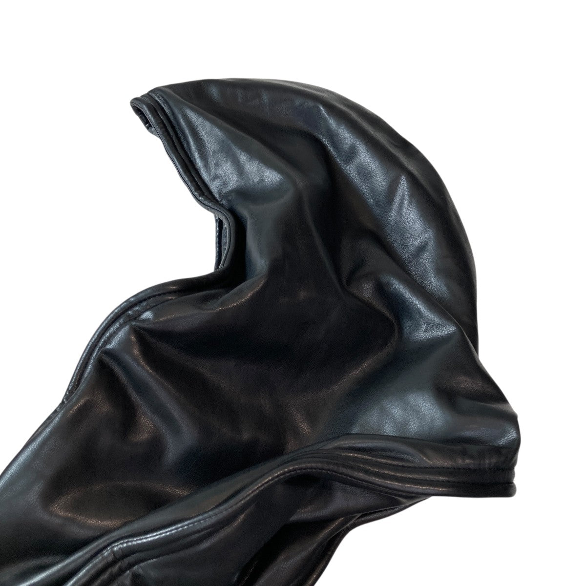 Y／project(ワイプロジェクト) WIRE LEATHER HOODフェイクレザー
