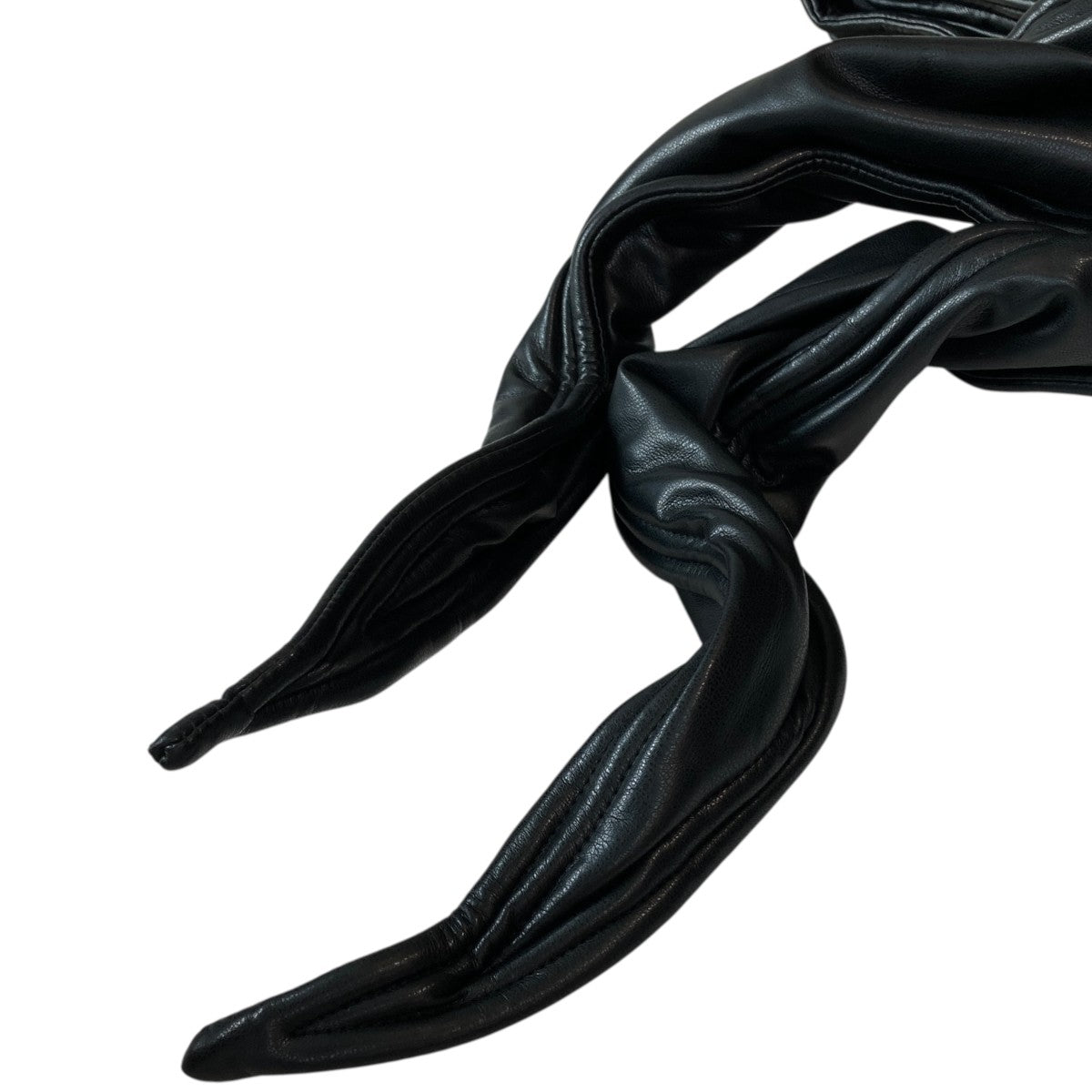 Y／project(ワイプロジェクト) WIRE LEATHER HOODフェイクレザー