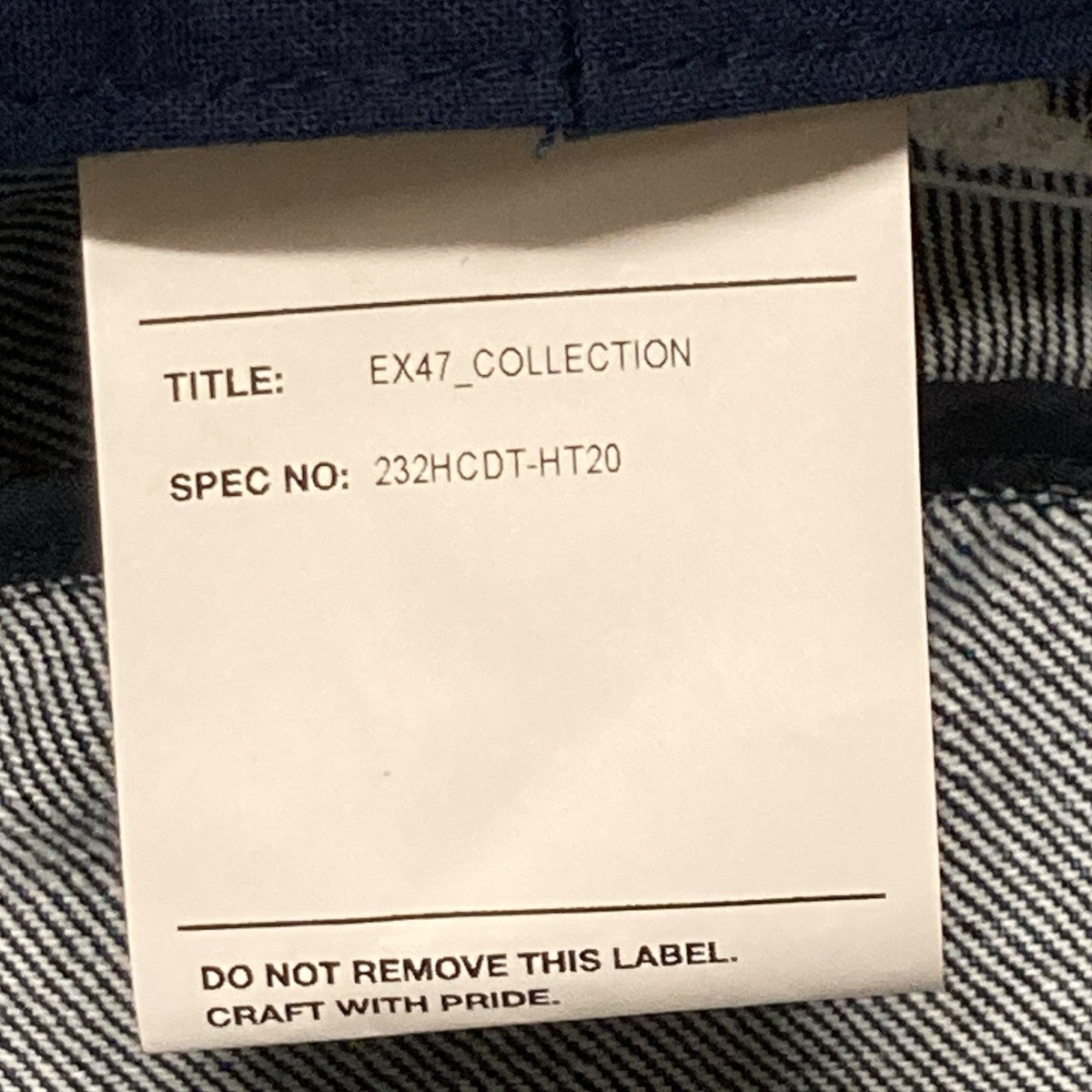 WTAPS 23AWJungle 03 Hatバケットハット232HCDT-HT20 古着・中古-8枚目のアイテム画像