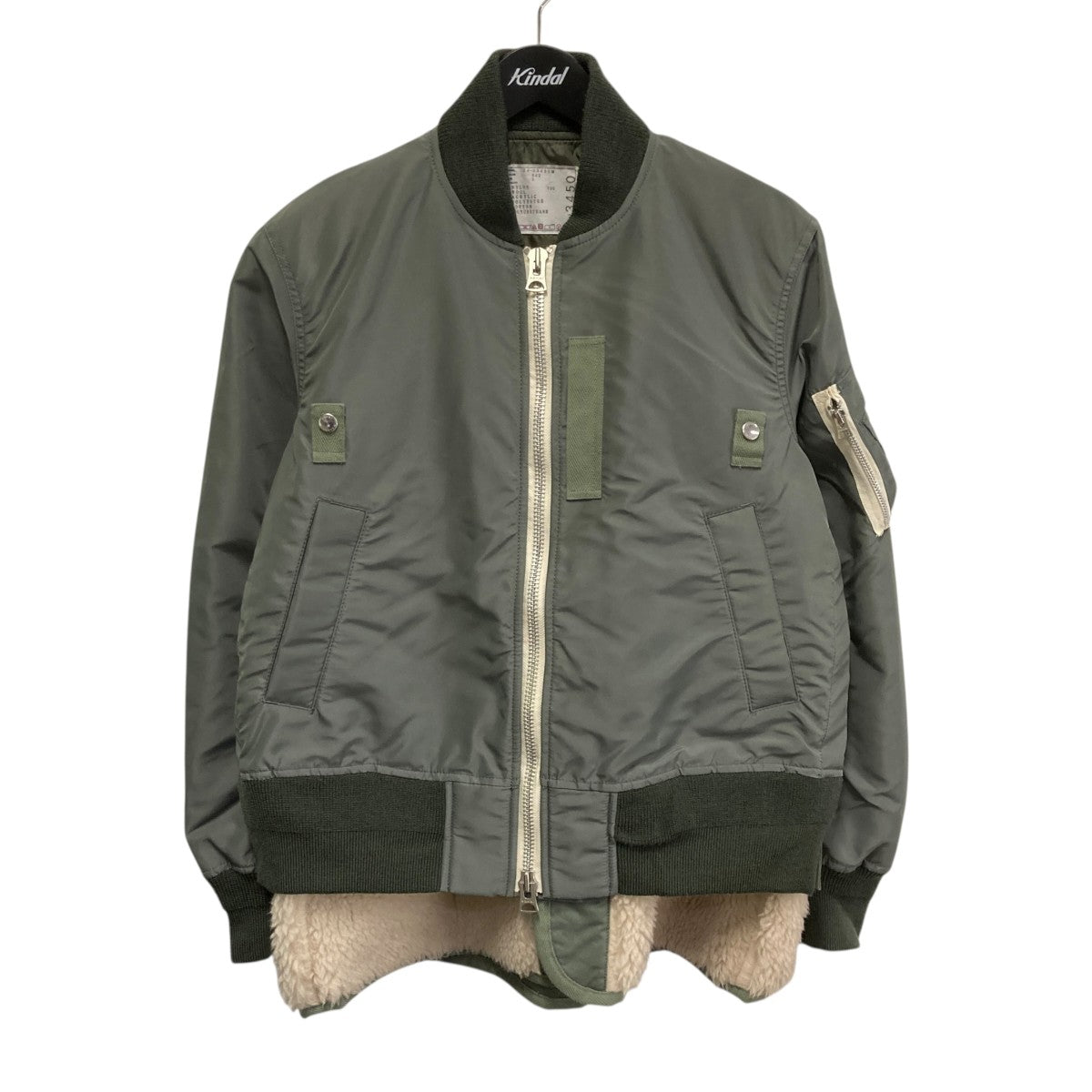 sacai(サカイ) 24AWLayered Hybrid Bomber Jacketジャケット24-03450M