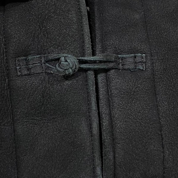 NAISSANCE(ネサーンス) ムートンチャイナジャケット ブラック サイズ M