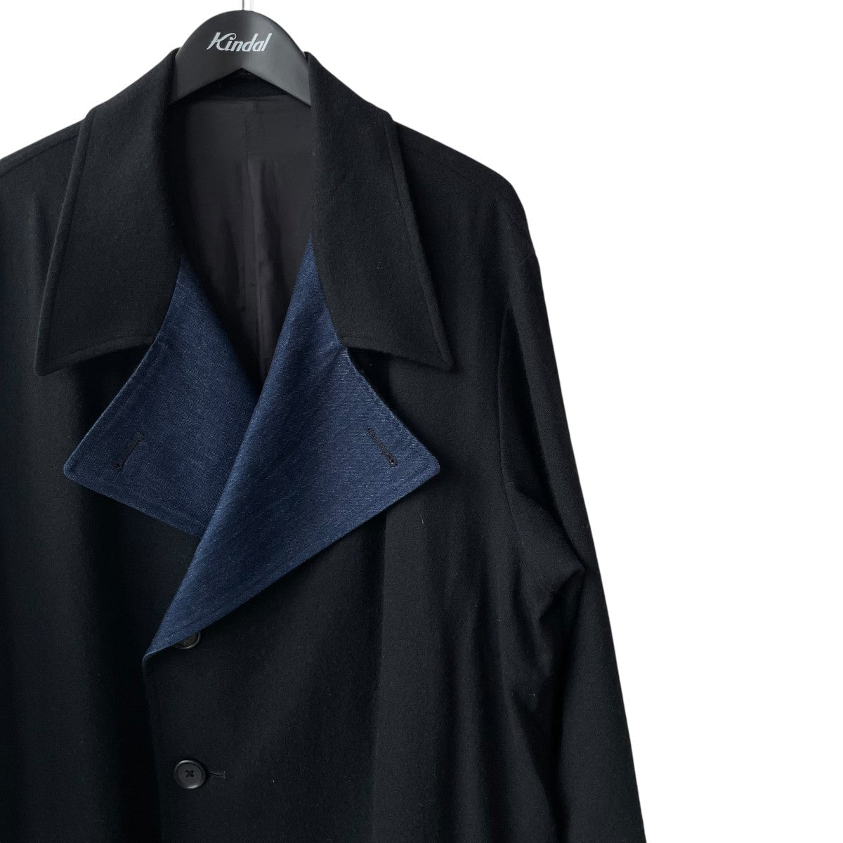 Yohji Yamamoto Pour Homme スタンドカラートレンチコート STAFF STYLING｜THE SHOP YOHJI YAMAMOTO