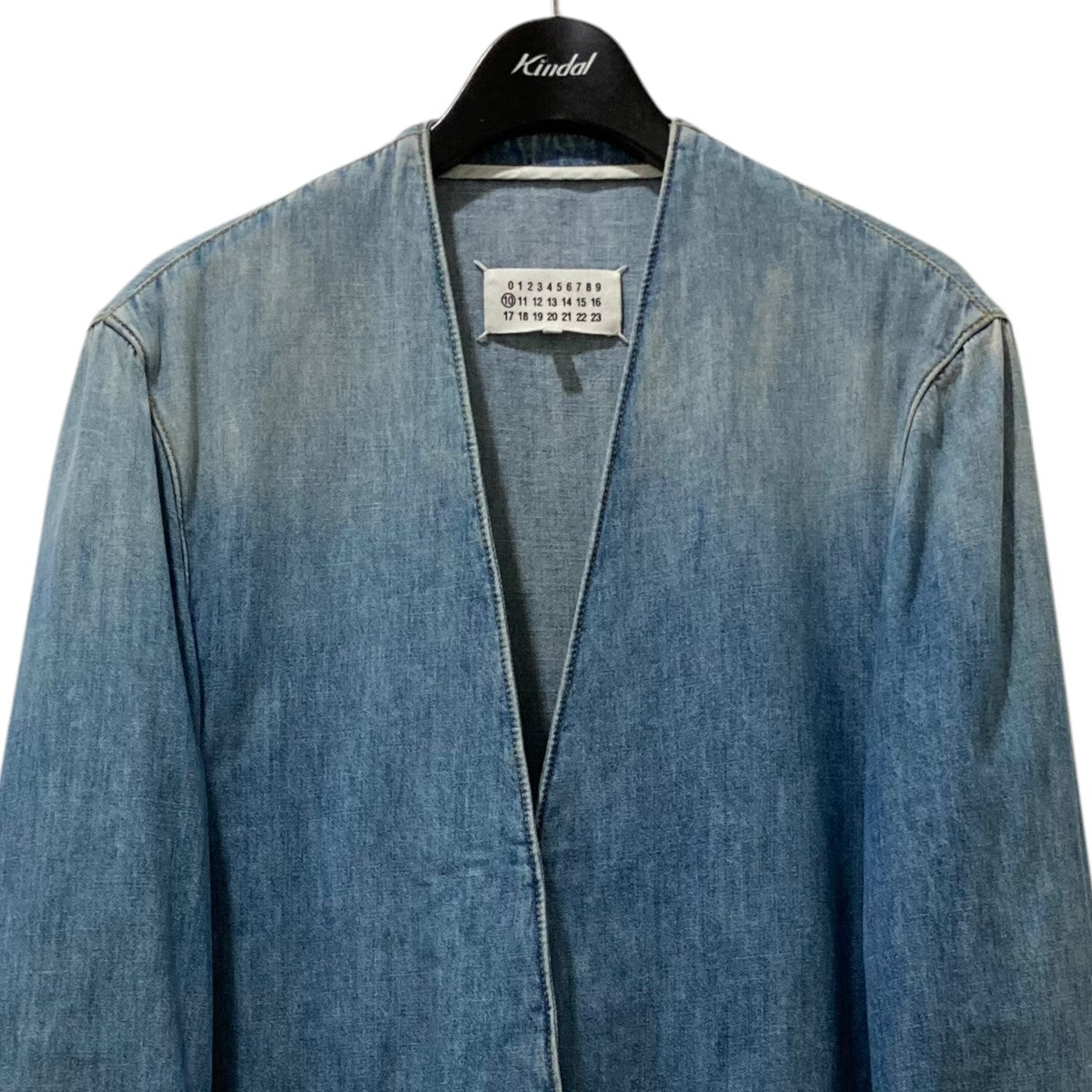 Maison Margiela(メゾンマルジェラ) ノーカラーデニムジャケット