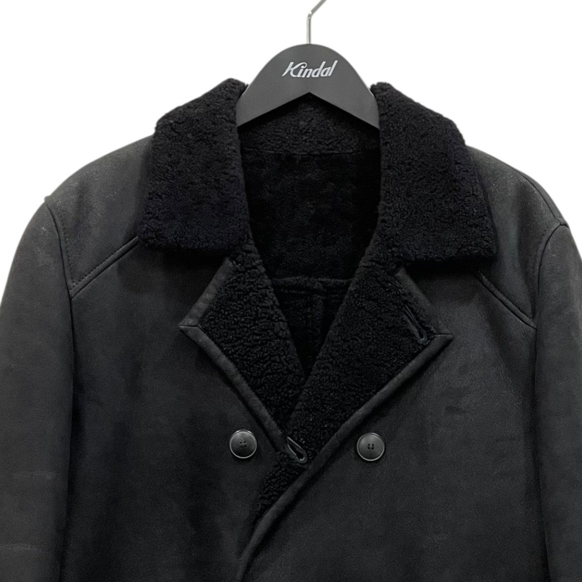 美品 VAZZOLER ムートンコート NEW YORK イタリア製 sankyo shokai（三京商会） リアルムートン ［OLIVIERI］ ムートン