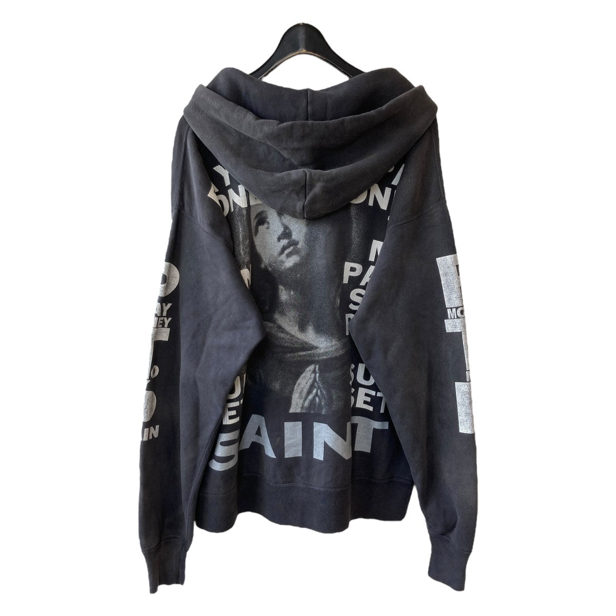 SAINT MICHAEL Pay money to my painパーカーSM-YS8-0000-C51 古着・中古-2枚目のアイテム画像