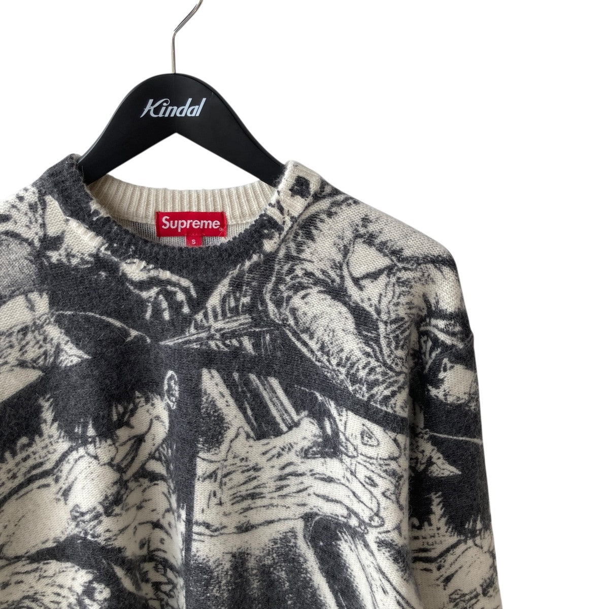 Supreme(シュプリーム) THE CROW SWEATERニット ホワイト サイズ S