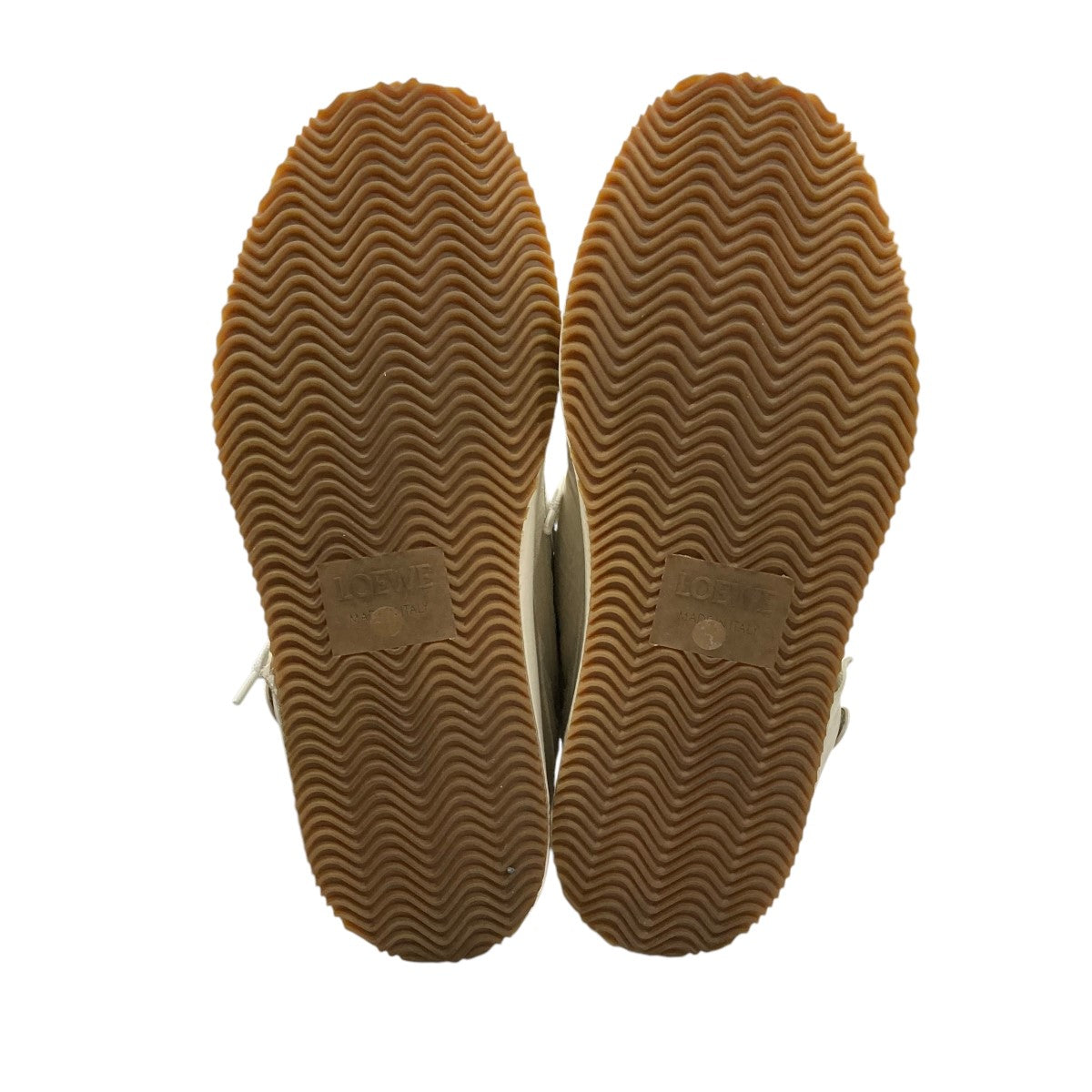 ロエベ クラウン オックスフォード（ブラッシュドカーフ） レッド