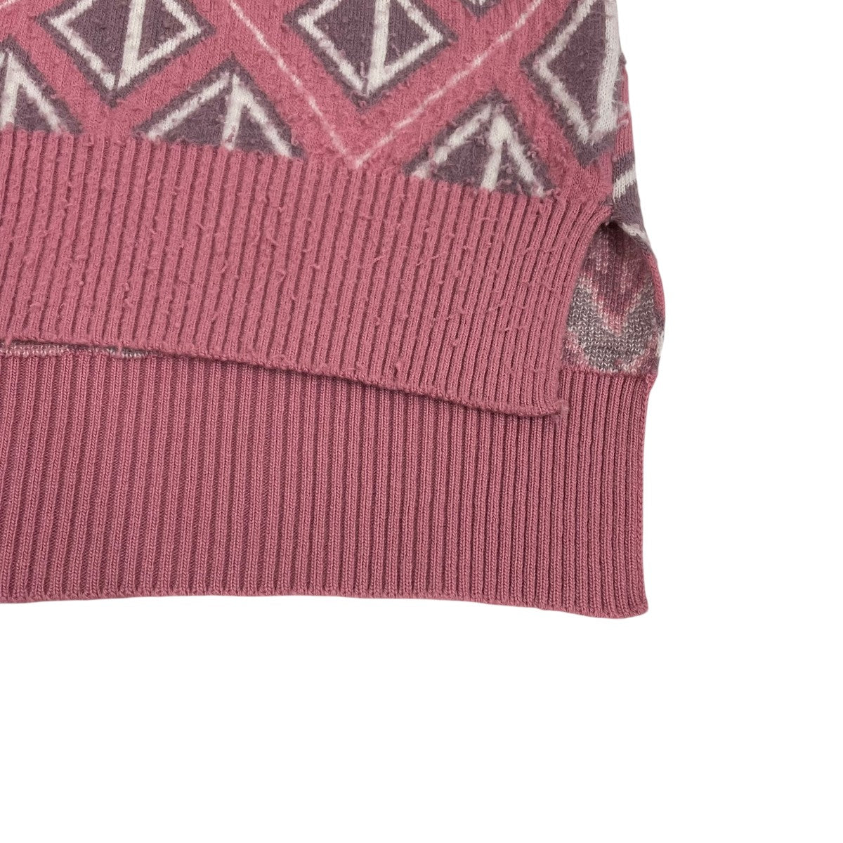 極美品！ディオール×トラヴィススコット22SSカシミヤ混ニット ピリング加工XL 極美品！ディオール×トラヴィススコット22SSカシミヤ混ニット ピリング