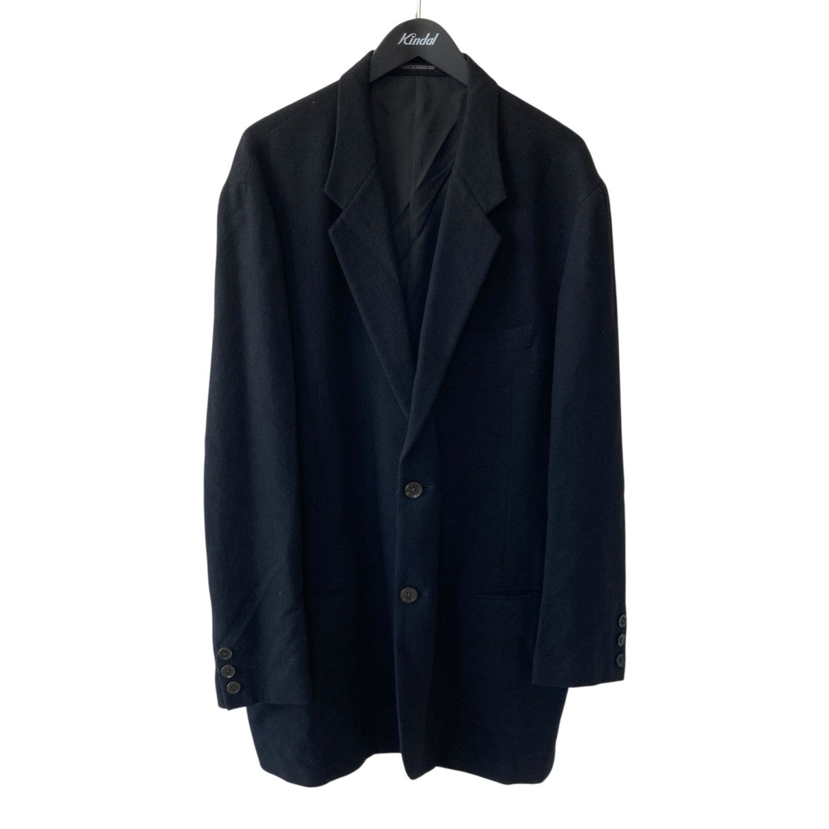ジャケット・アウター Yohji Yamamoto POUR HOMME HV-J19-100 WOOL GABARDINE COLLAR BUTTON JACKET – THE SHOP YOHJI YAMAMOTO