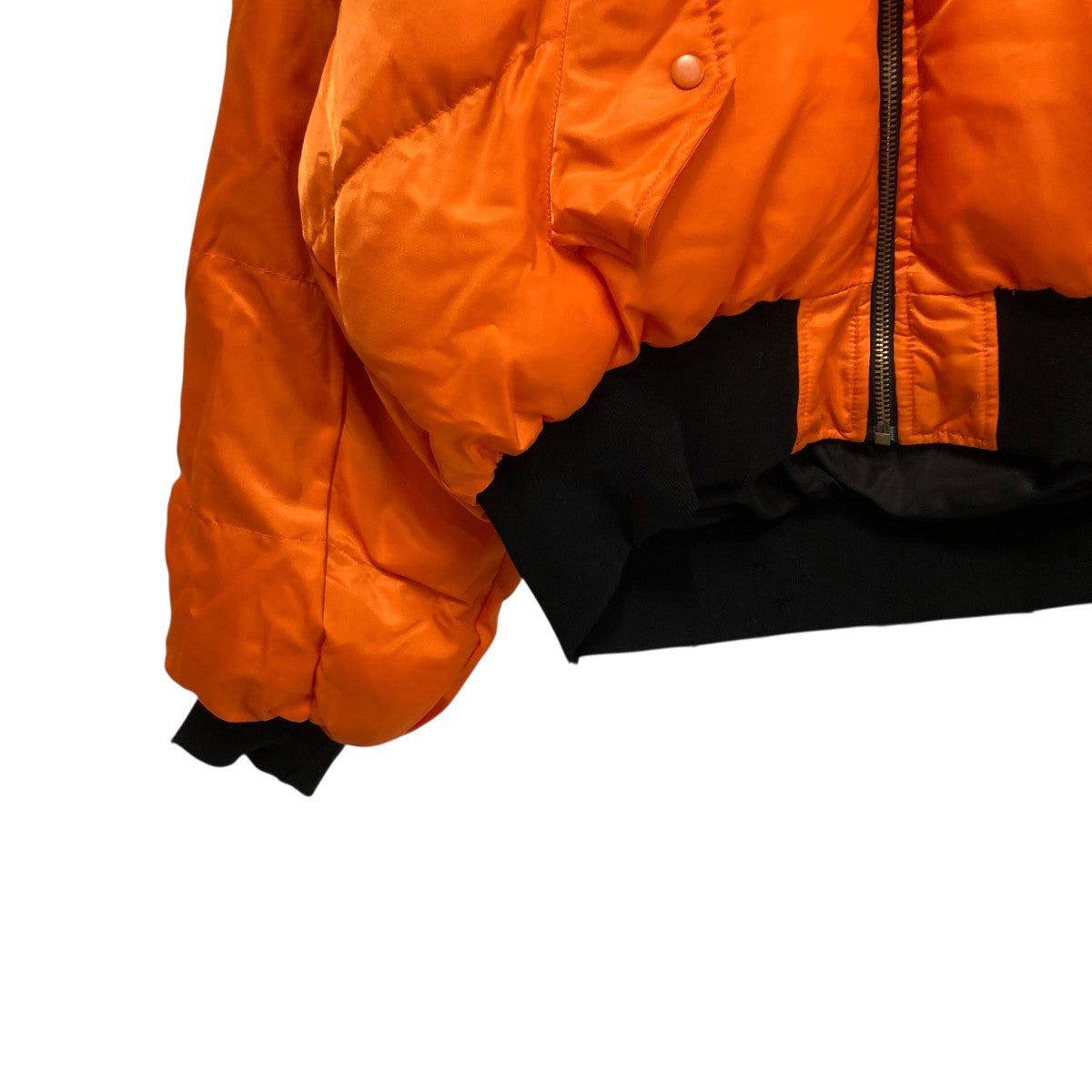 Reworked hooded bomber jacketMA-1ジャケット