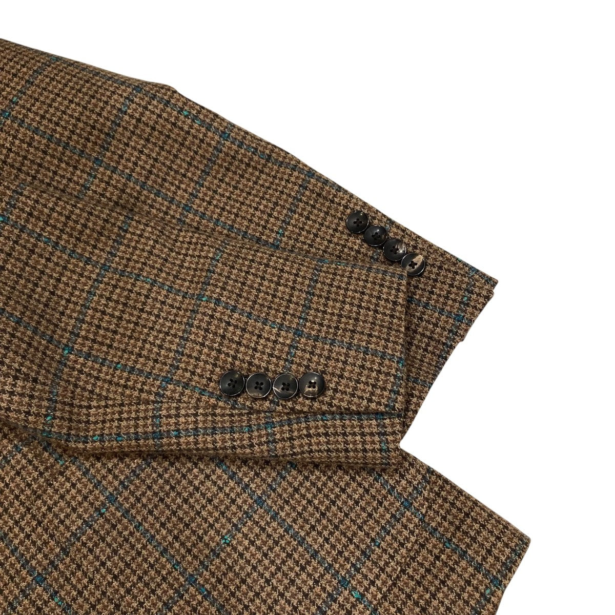 LARDINI(ラルディーニ) チェックジャケット ブラウン サイズ 44