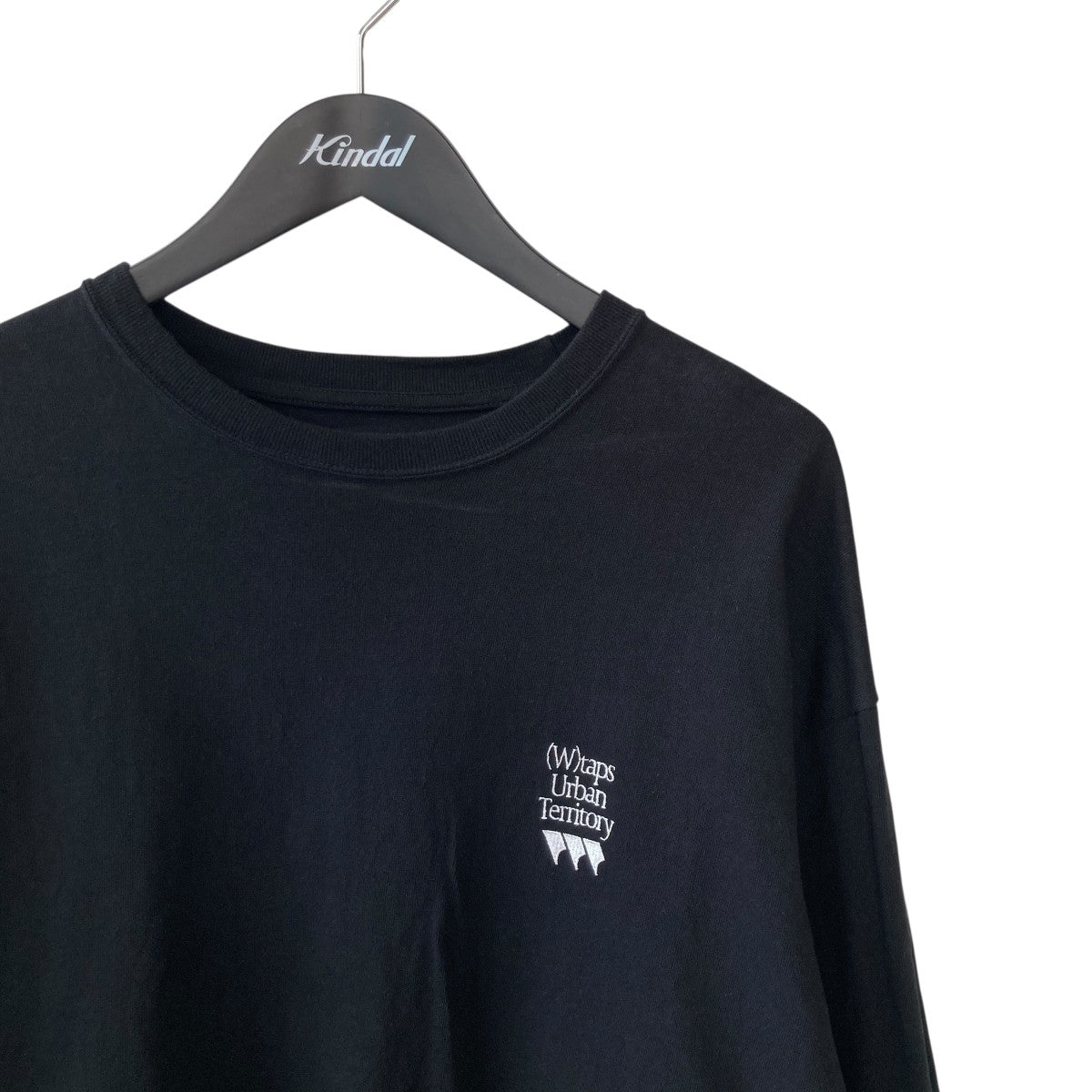 【美品!】WTAPS 20SS L/S カットソー ブラック L WTAPS ダブルタップス 24SS LIM LS COTTON 長袖Tシャツ 241ATDT
