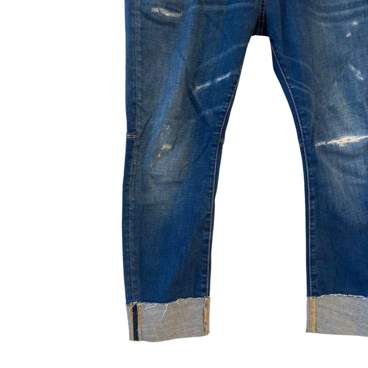 デニムDSQUARED2のジーパン DSQUARED2(ディースクエアード) デニムパンツS74LB1049