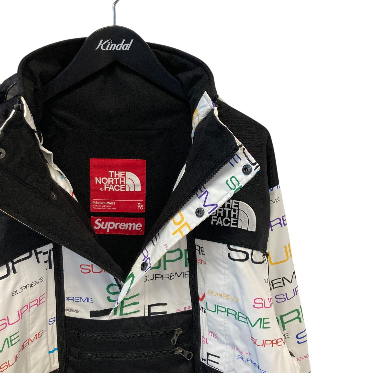 THE NORTH FACE × Supreme / マウンテンパーカ/M/ナイロン/WHT/総柄/NP521021 Supreme×THE NORTH FACE 21AWSteep Tech Jacketマウンテンパーカー