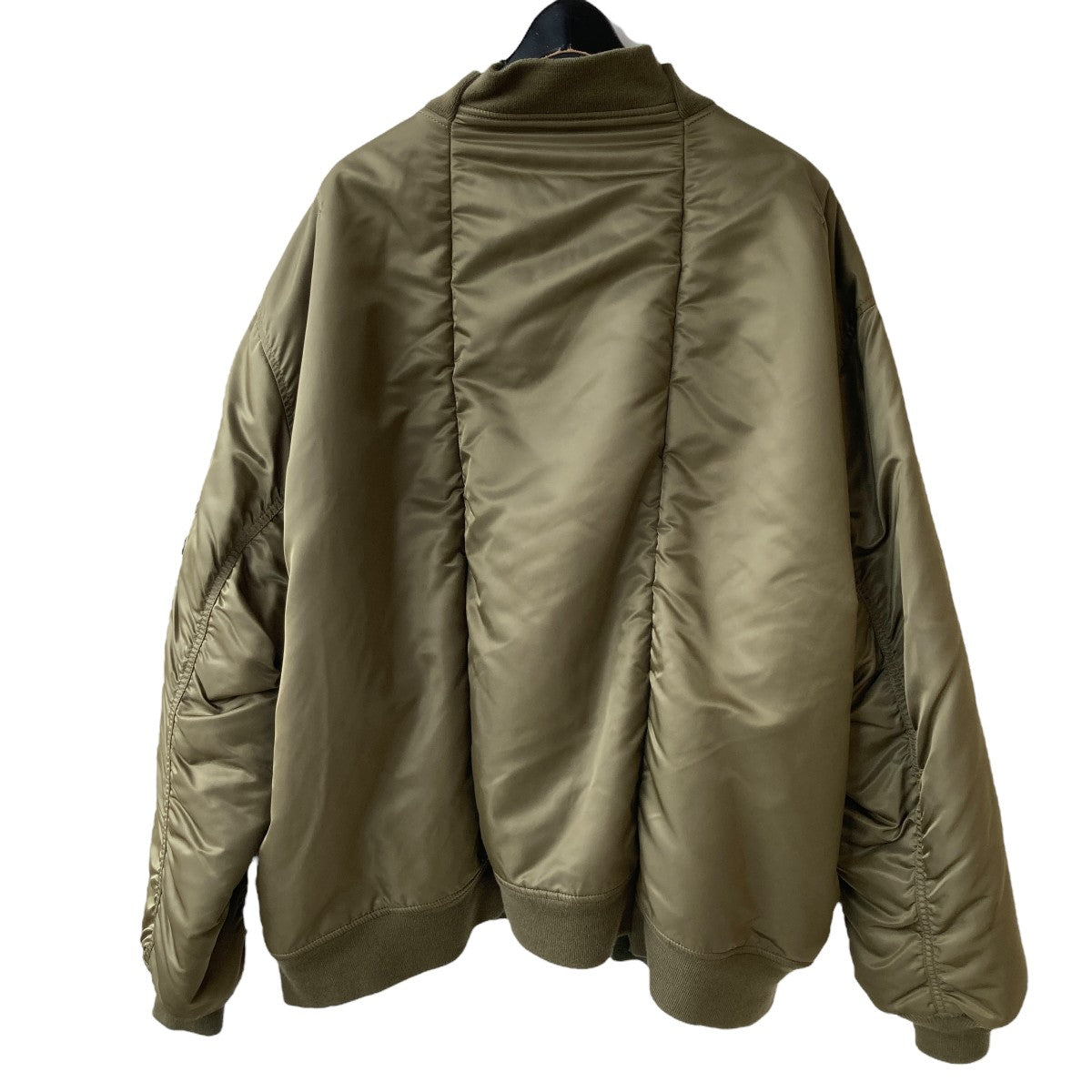VETEMENTS×ALPHA MA-1ジャケット WSS18JA25 WSS18JA25 オリーブ サイズ 