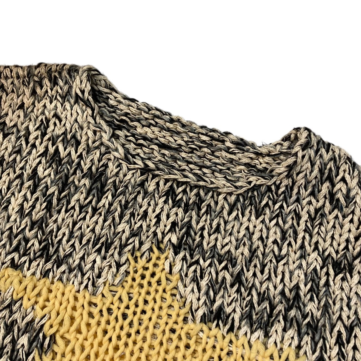22AW第八のSWEATERハンドメイドニットセーターニットセーター22A52