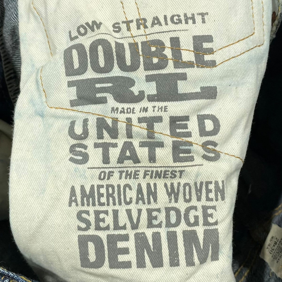 RRL(ダブルアールエル) デニムパンツ LOW STRAIGHT AMERICAN